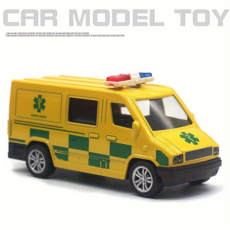 1:43 Premium Metal Alloy UK Emergency Vehicle Toy Set